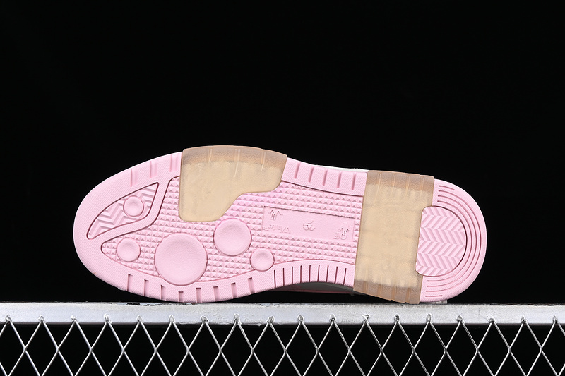 OFF-WHITE Out Of Office leather sneakers