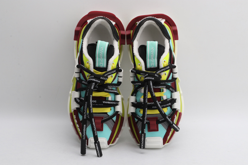 Mixed-material Space sneakers