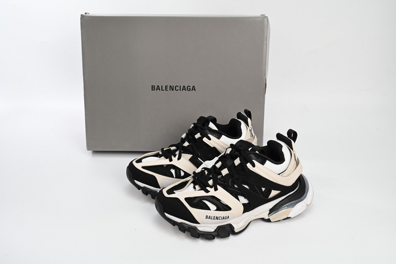 Balenciaga Tess S.Black Rice White Blac 542436 W3SU5 9791