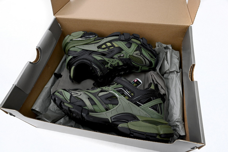 Balenciaga Track 2 Sneaker Military Black  568614 W3AE1 2311