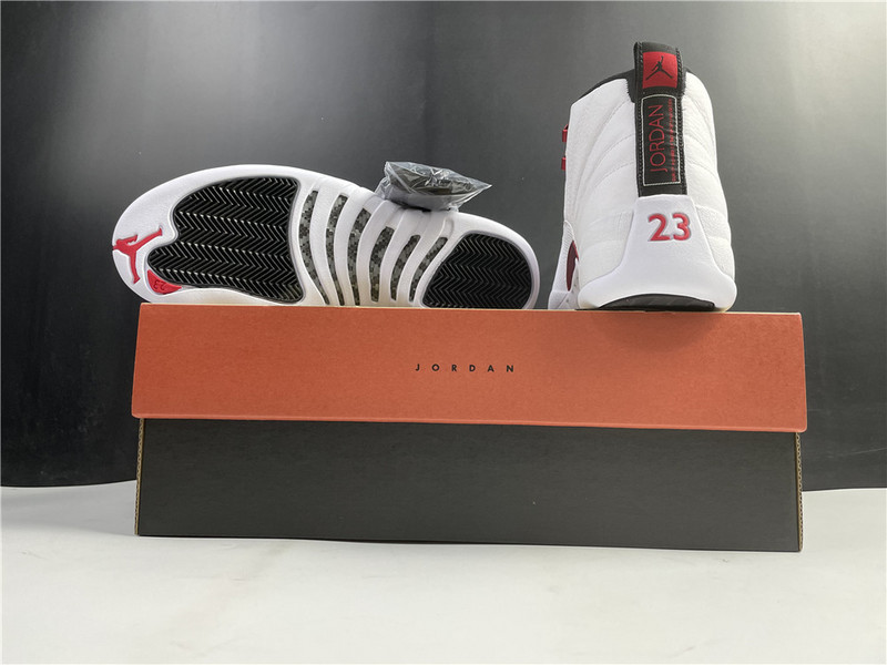 Air Jordan 12 Twist White Red CT8013-106