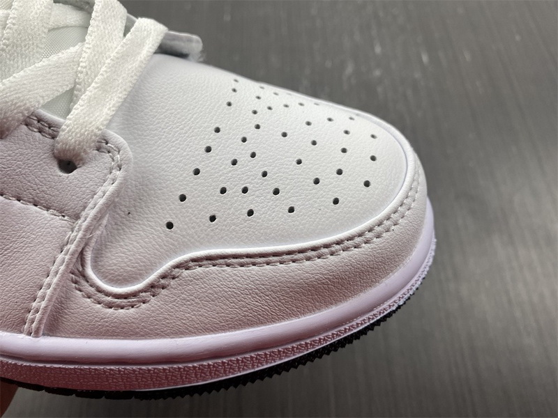 Air Jordan 1 Low GS "White/Red" 553560-164