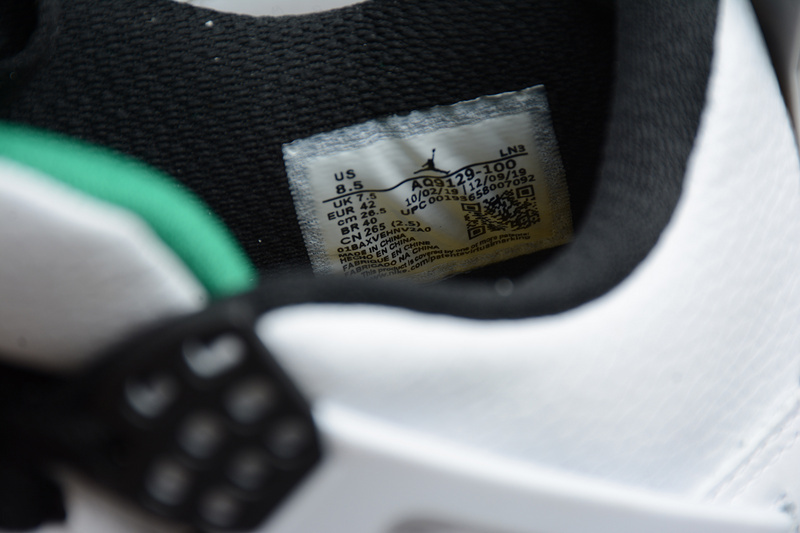 Air Jordan 4 Retro "Rasta - Lucid Green" - AQ9129 100