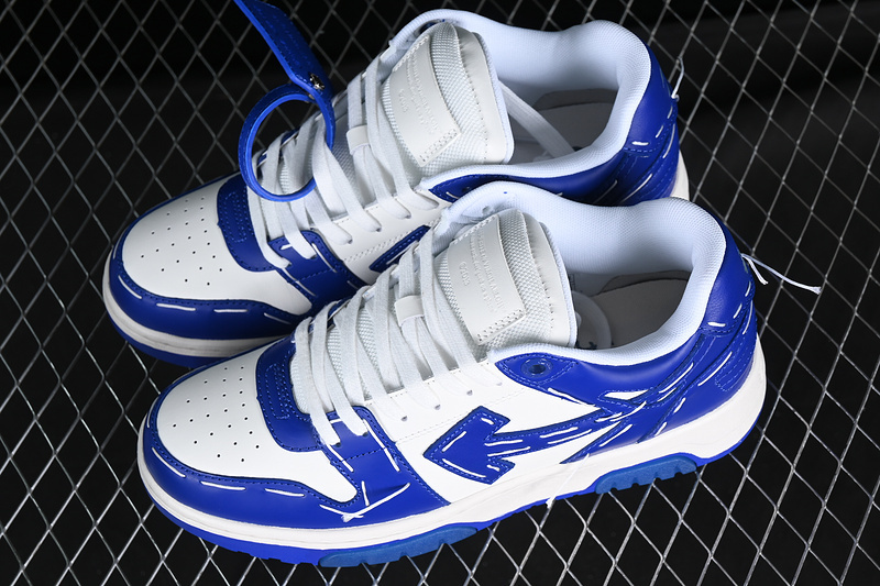 OFF-WHITE Out Of Office leather sneakers