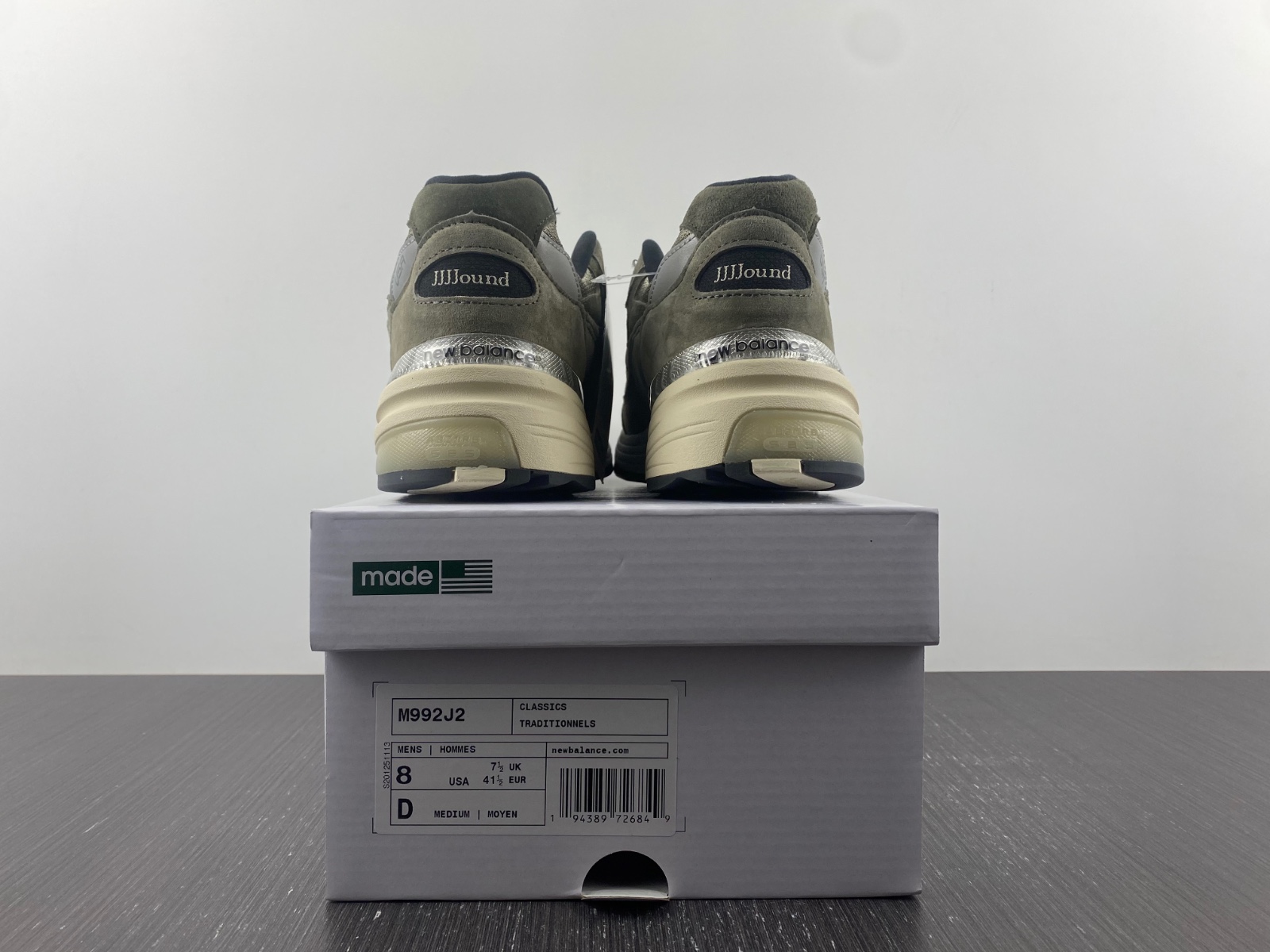 JJJJound x New Balance 992 Made In USA 