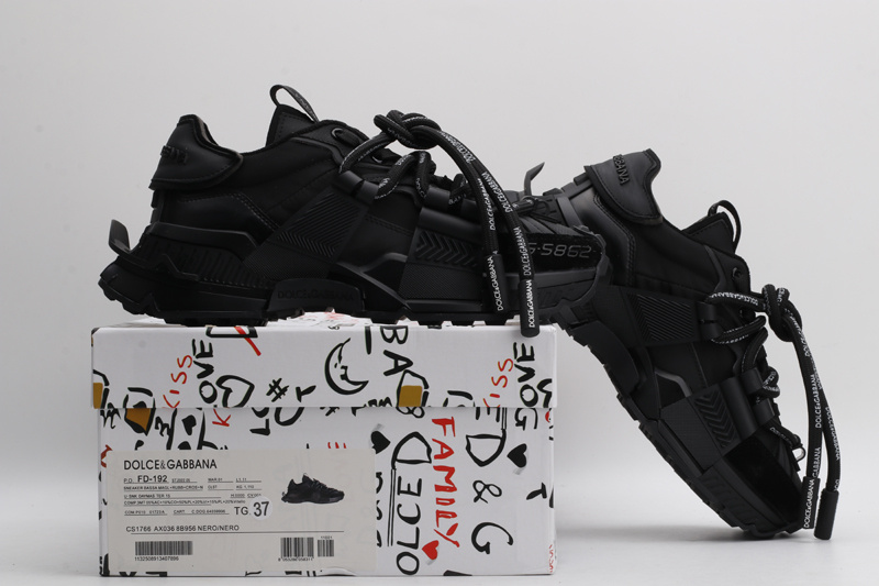 Mixed-material Space sneakers