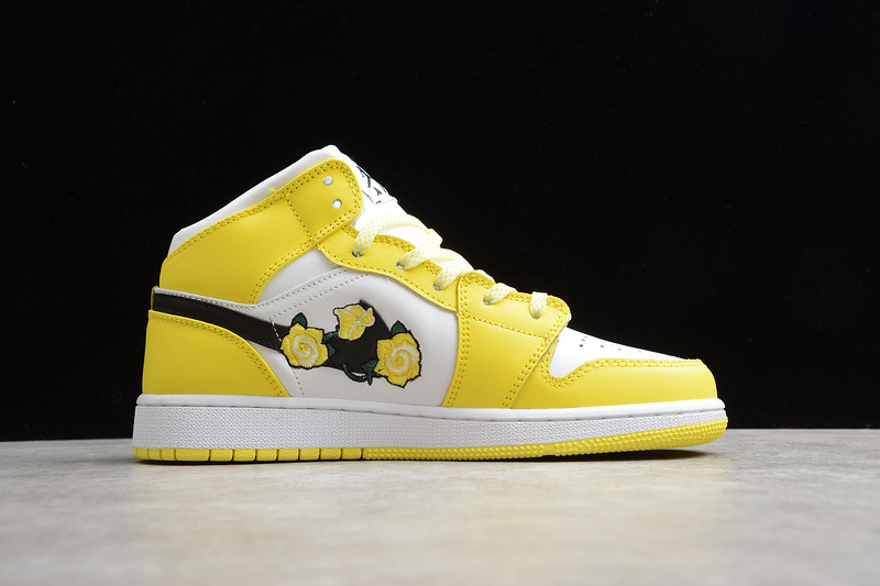 Air Jordan 1 Mid GS "Dynamic Yellow" AV5174-700