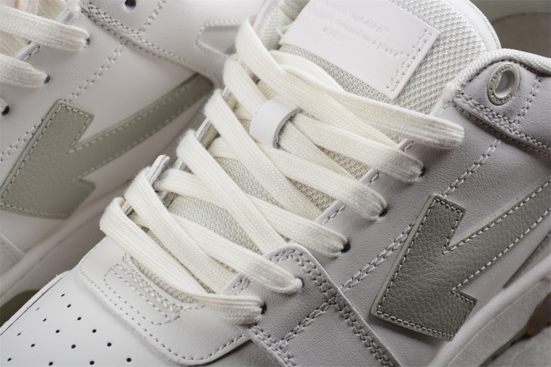 OFF-WHITE Out Of Office leather sneakers