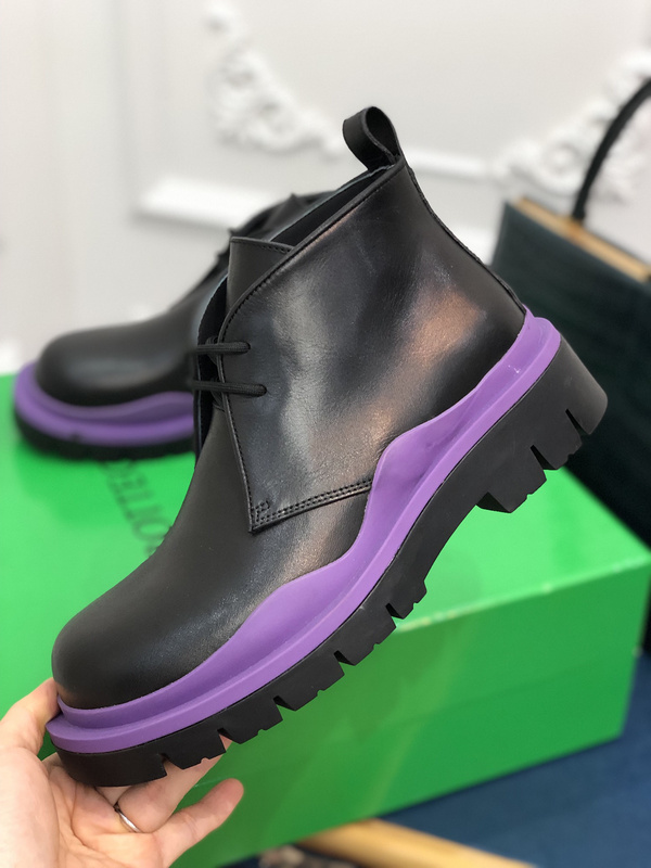 Bottega Veneta Tire Leather Ankle boots