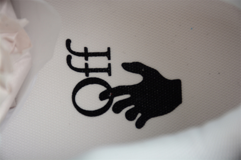 OFF-WHITE Out Of Office leather sneakers