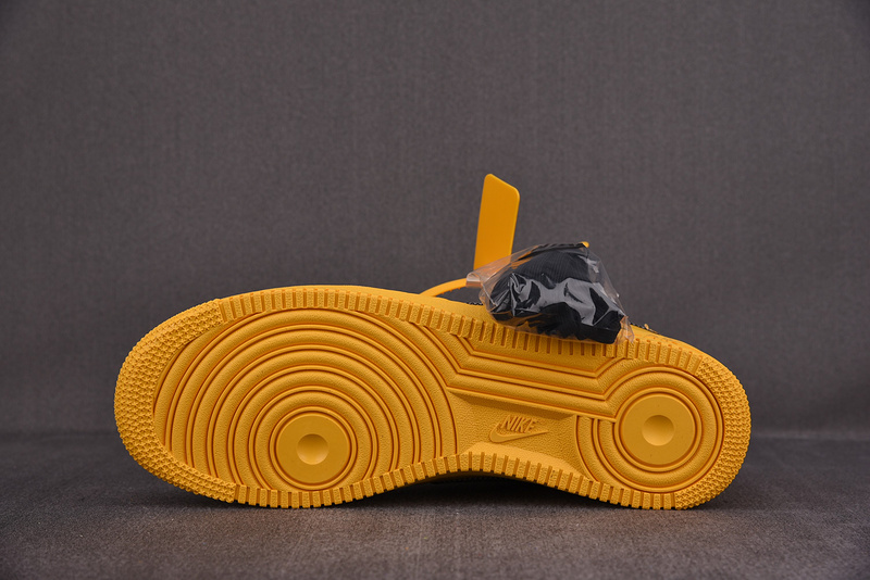 Off-White Nike Air Force 1 Yellow University Gold DD1876-700