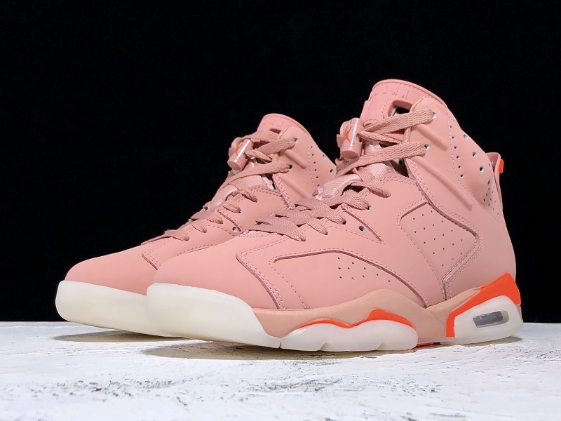Air Jordan 6 Retro "Aleali May - Millennial Pink" CI0550 600