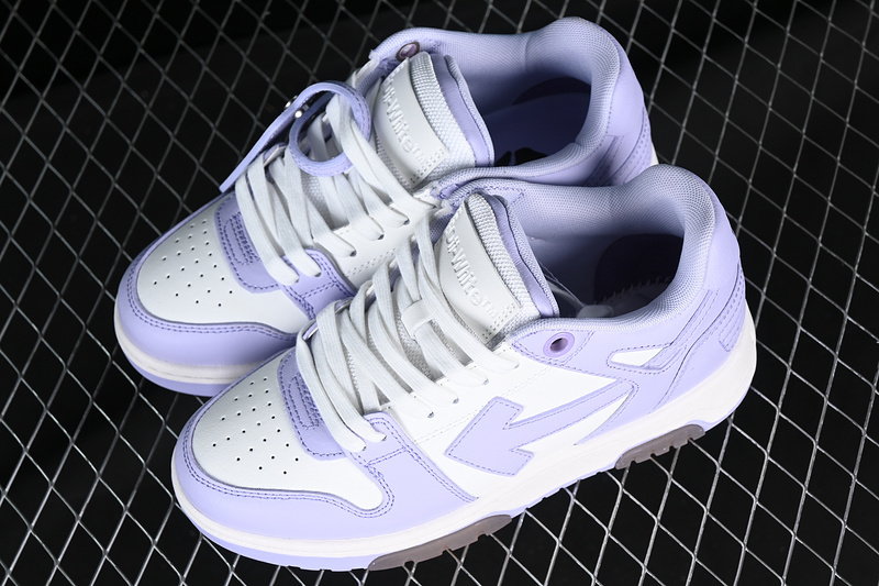 OFF-WHITE Out Of Office leather sneakers