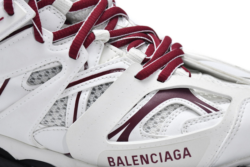Balenciaga Tess S. White Claret Red 542436 W1JH 1915