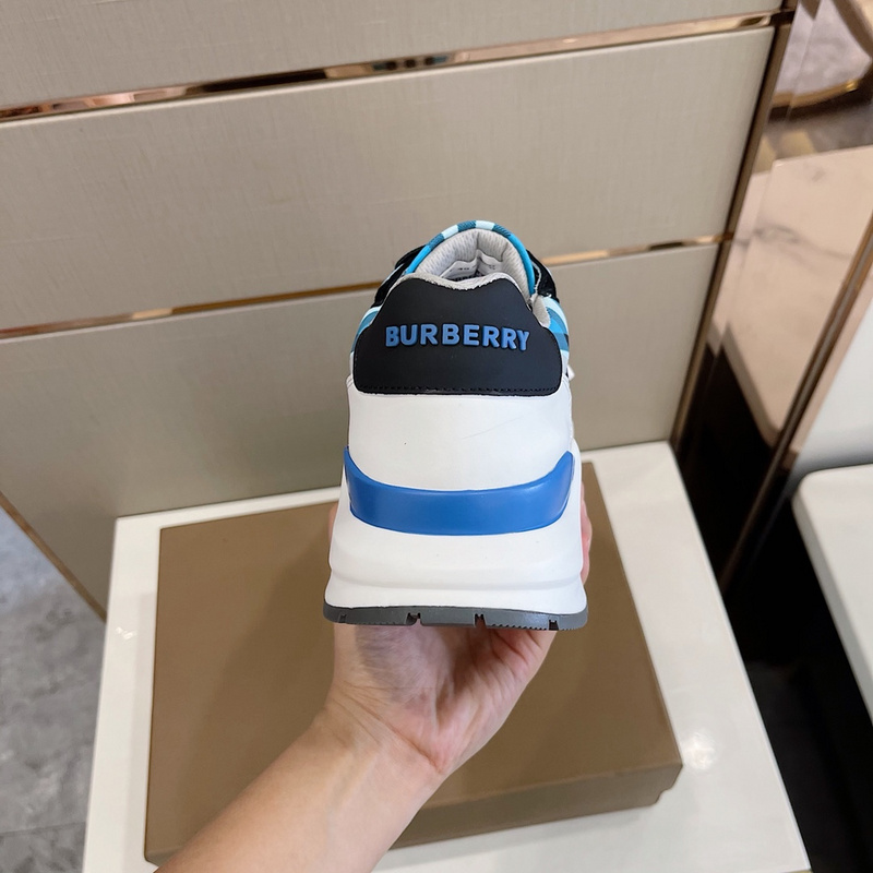 Burberry Vintage Check, Leather and Mesh Sneakers