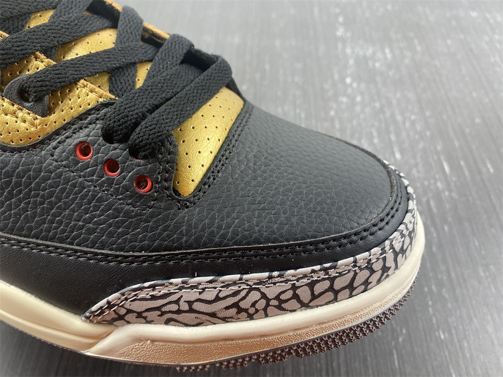 Air Jordan 3 "Black Cement Gold" CK9246-067