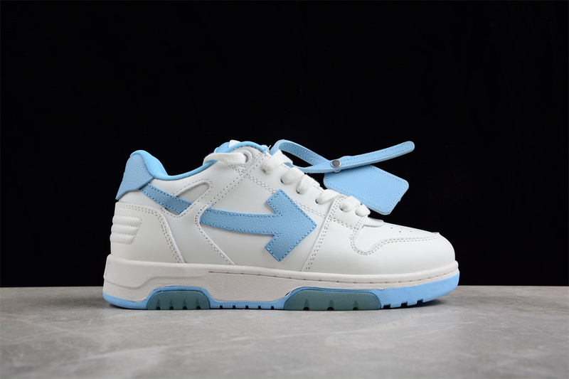 OFF-WHITE Out Of Office leather sneakers
