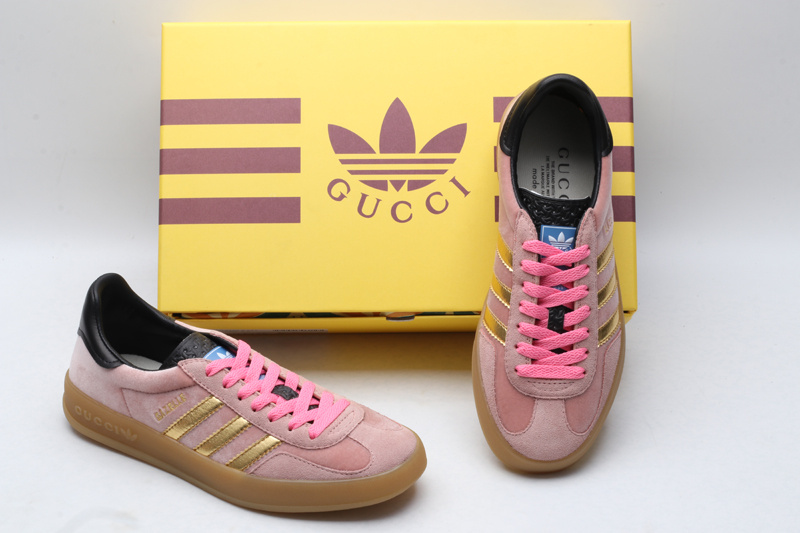 Adidas x Gucci Gazelle SneakerPink Velvet