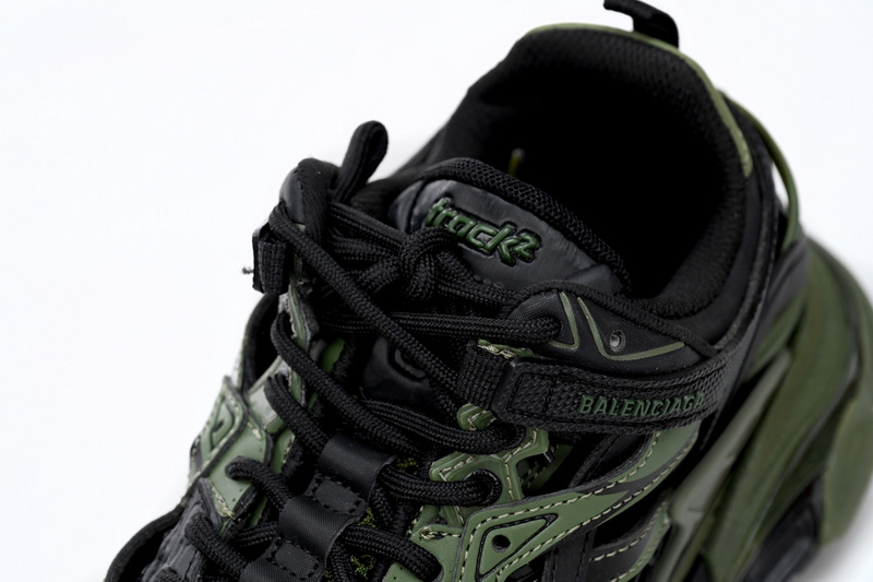 Balenciaga Track 2 Sneaker Military Black  568614 W3AE1 2311