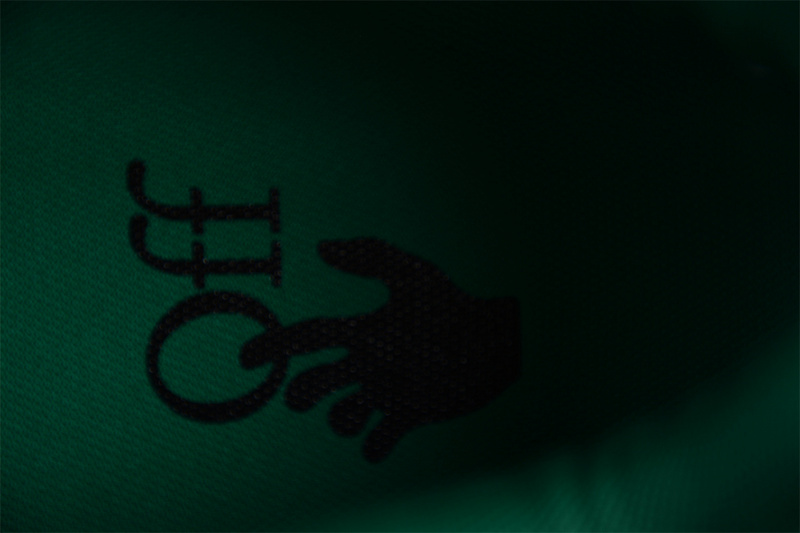 OFF-WHITE Out Of Office leather sneakers