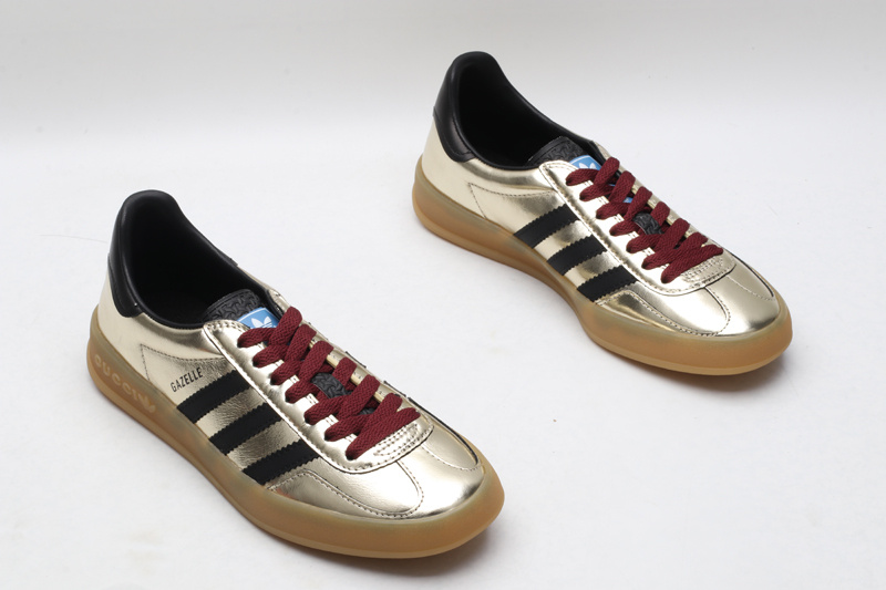Adidas x Gucci Gazelle SneakerMetallic Gold