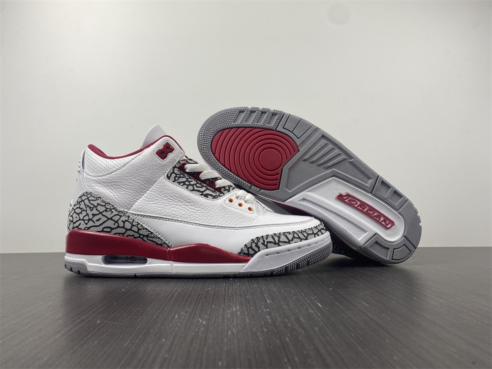 Air Jordan 3 Retro Cardinal Red CT8532-126