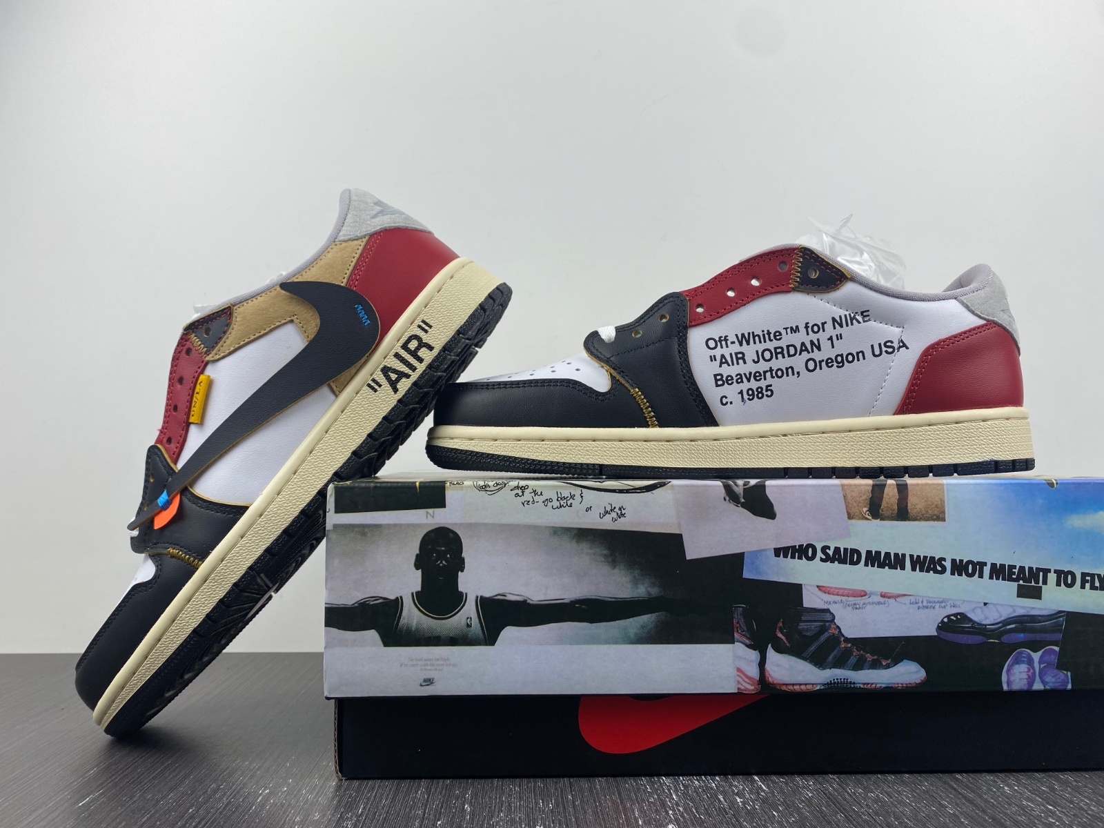 OFF-WHITE x Air Jordan 1 customize
