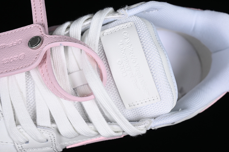 OFF-WHITE Out Of Office leather sneakers