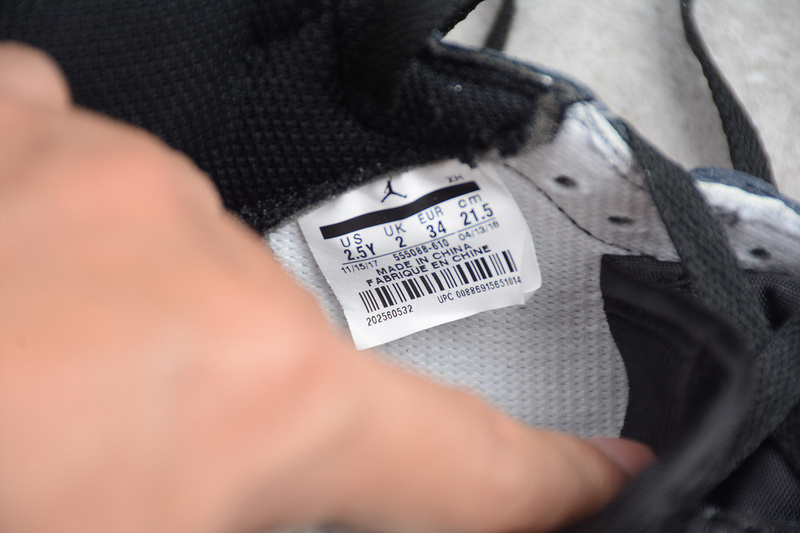 AIR Jordan 1 Retro High Bred Toe KID-555088-610