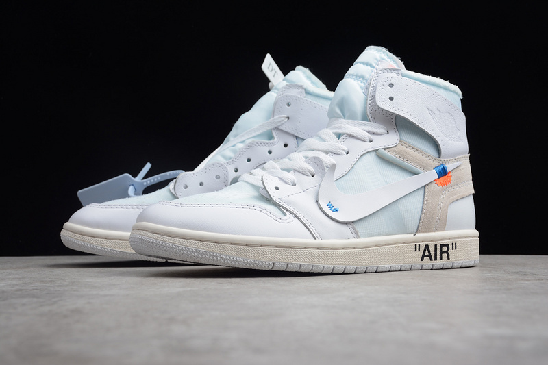 Air Jordan 1 X Off White Nrg Bg "OW" AQ8296-100