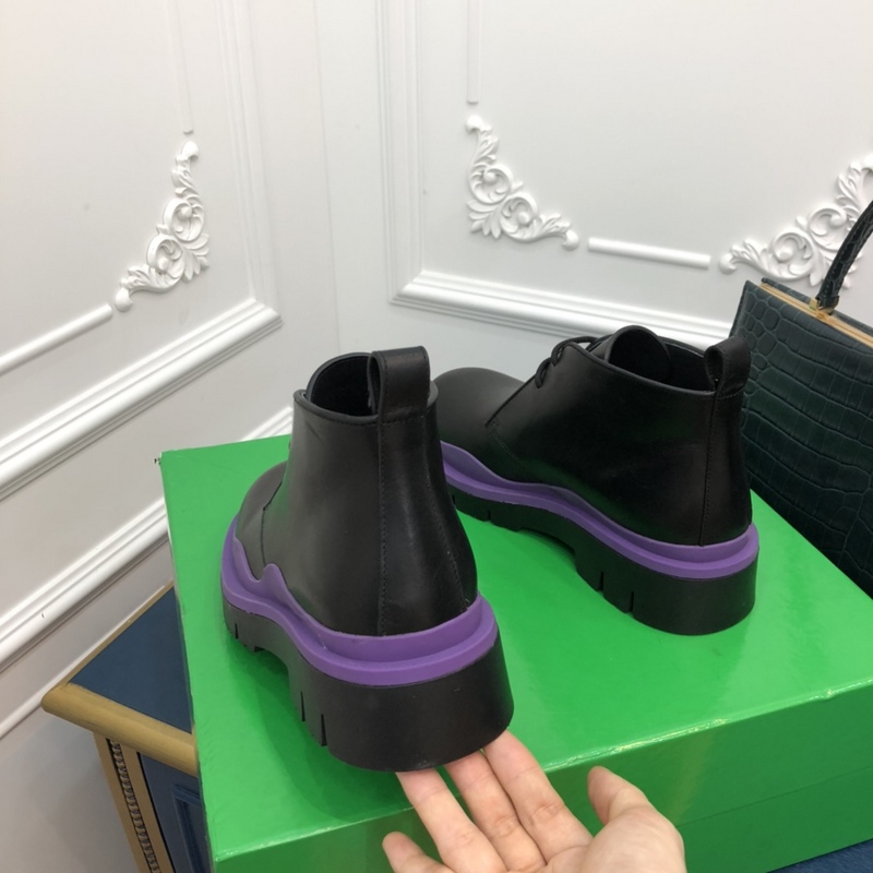 Bottega Veneta Tire Leather Ankle boots