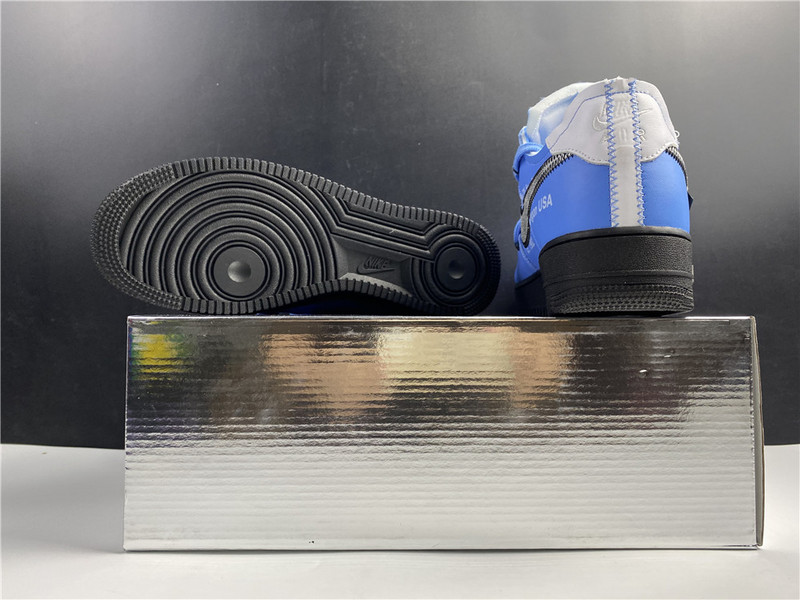 Off-White x Nike Air Force 1’07"MCA Blue" CK0866-401