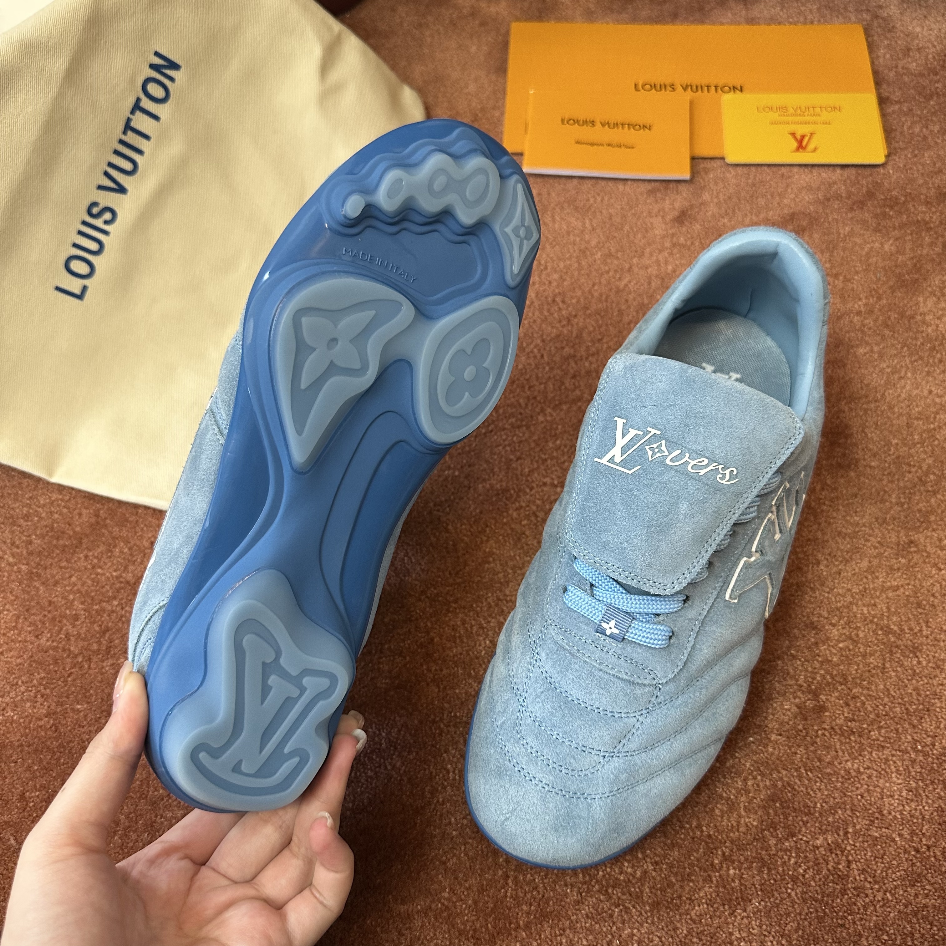 LV Footprint Soccer Sneaker