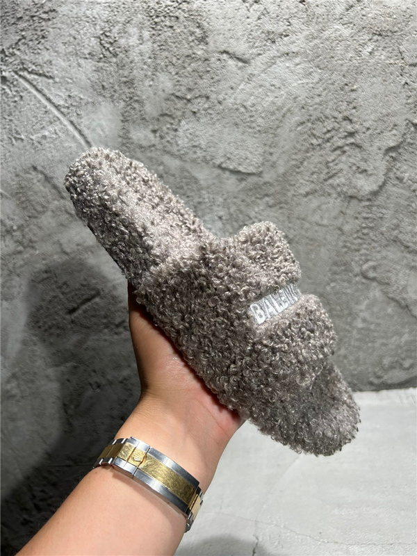 Balenciaga Furry Slide
