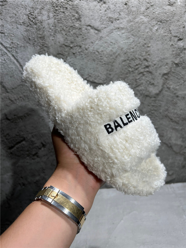 Balenciaga Furry Slide
