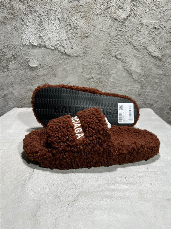 Balenciaga Furry Slide