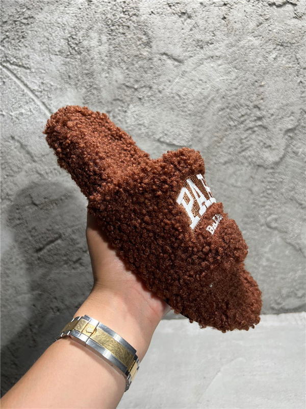 Balenciaga Furry Slide