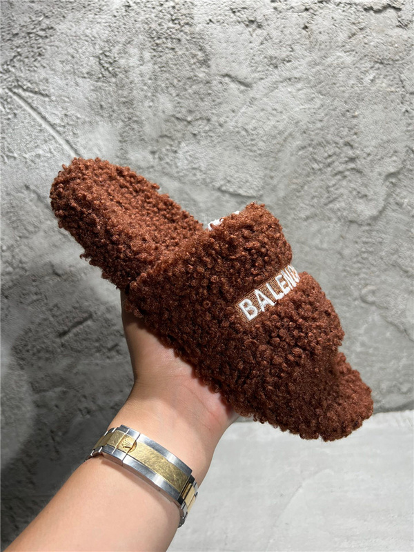 Balenciaga Furry Slide