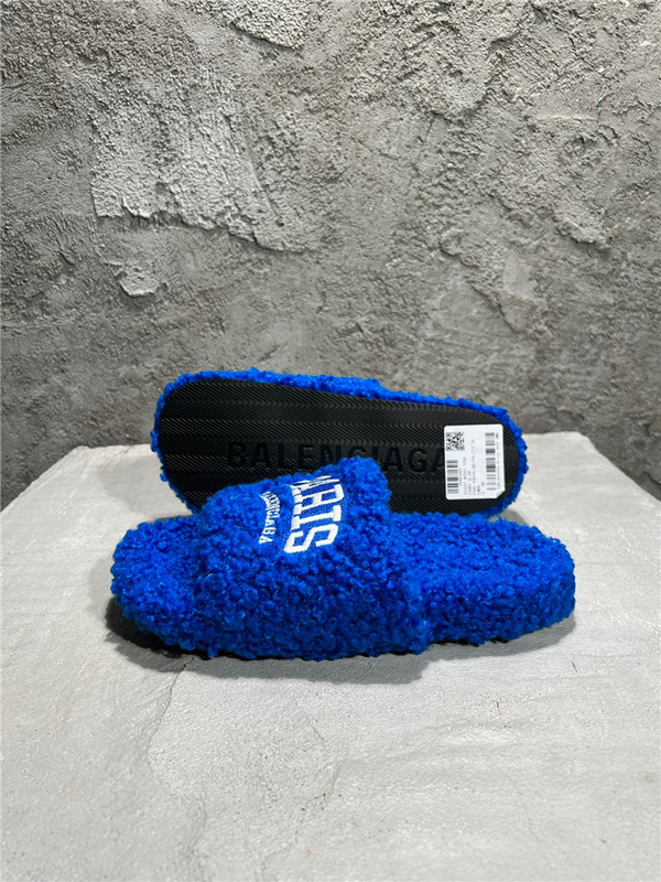 Balenciaga Furry Slide