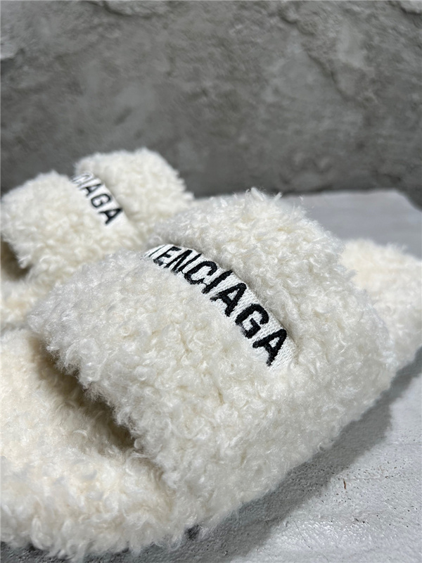 Balenciaga Furry Slide