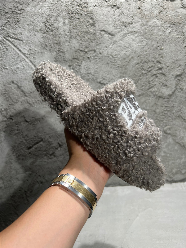 Balenciaga Furry Slide