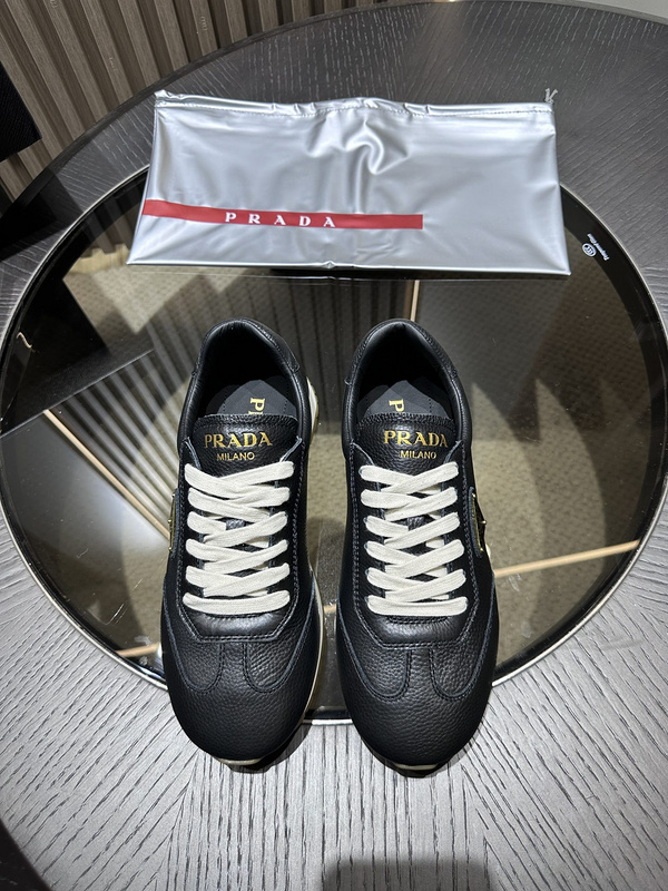 Prada Leather Sneakers