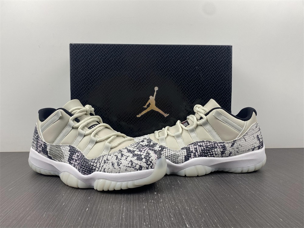 Nike Air Jordan 11 XI Low Snakeskin Cool Grey Jubilee Concord