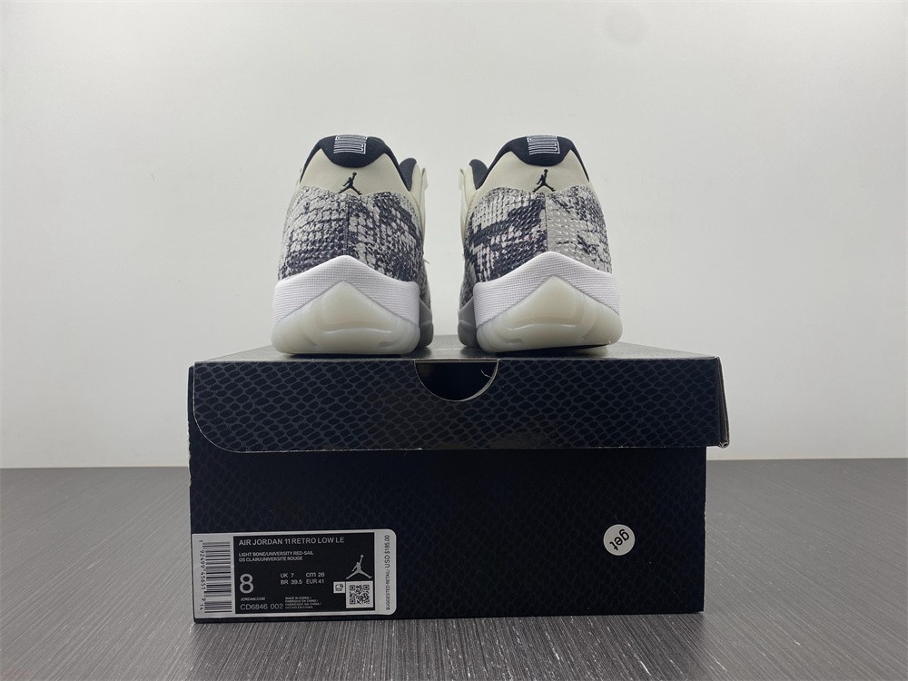 Nike Air Jordan 11 XI Low Snakeskin Cool Grey Jubilee Concord