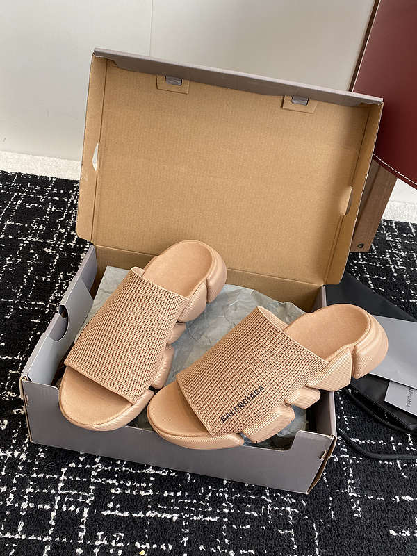 Balenciaga Speed 2.0 Recycled Knit Slide Sandals