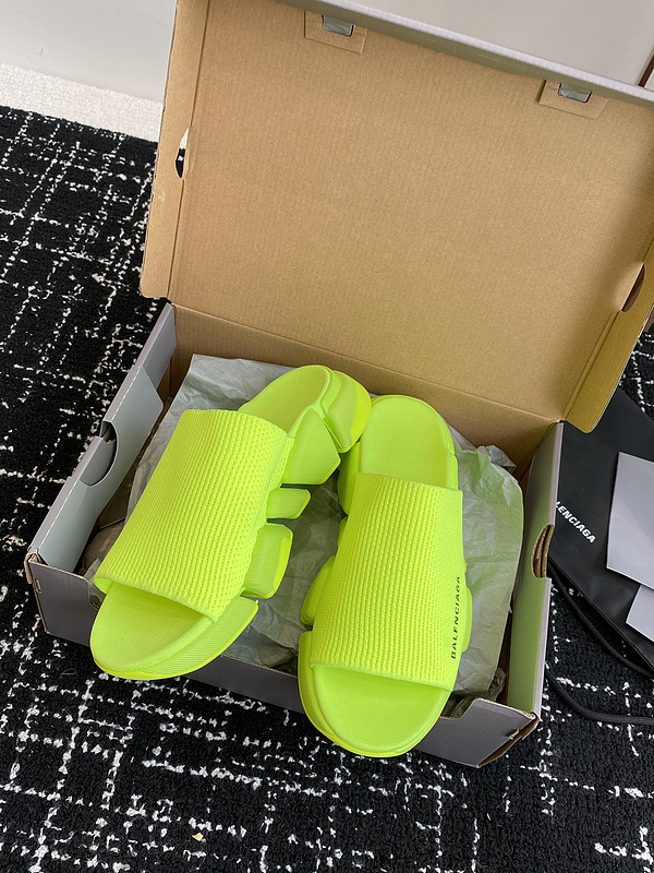 Balenciaga Speed 2.0 Recycled Knit Slide Sandals