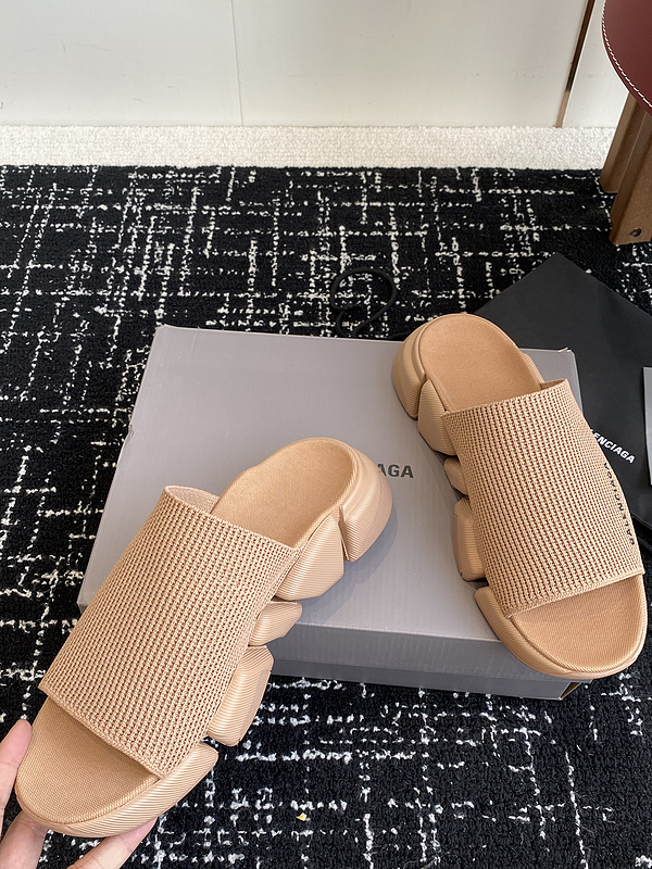 Balenciaga Speed 2.0 Recycled Knit Slide Sandals