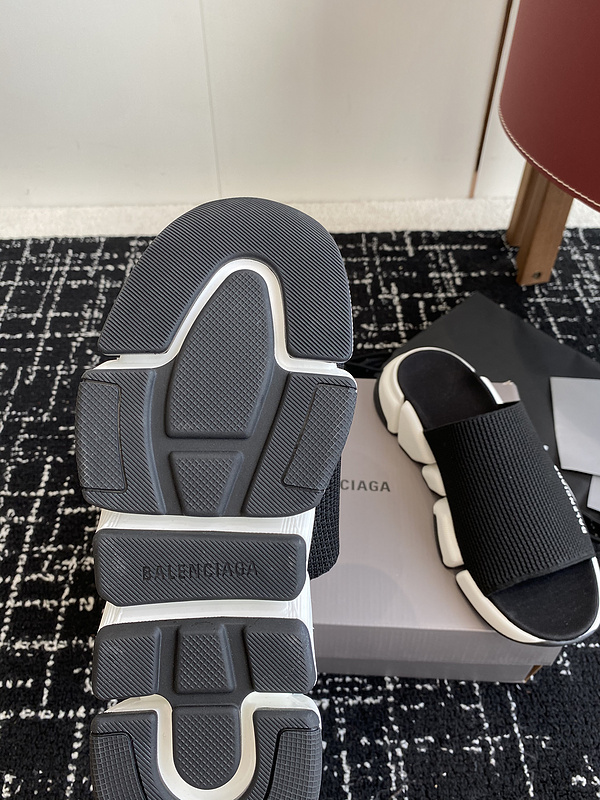 Balenciaga Speed 2.0 Recycled Knit Slide Sandals