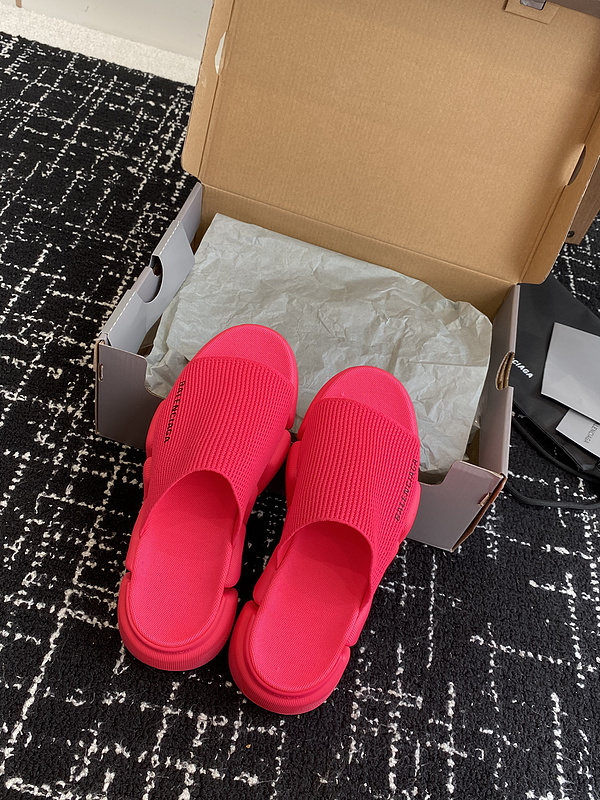 Balenciaga Speed 2.0 Recycled Knit Slide Sandals