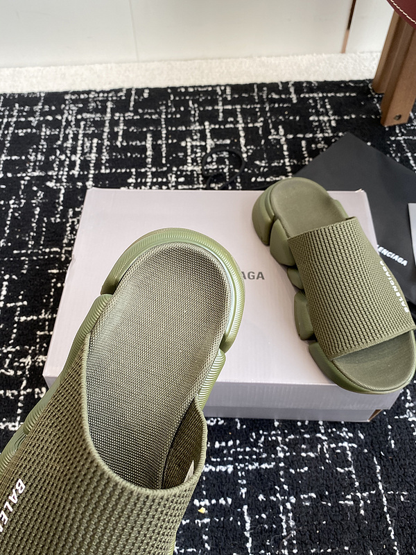 Balenciaga Speed 2.0 Recycled Knit Slide Sandals